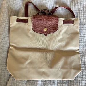 Longchamp Le Pliage Nylon Backpack Vintage